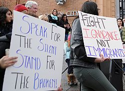 Se realizan marchas por los refugiados e inmigrantes en el estado de Utah 