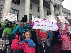 Clean air rally