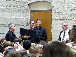 Choir school completes hall's renovations