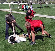 Living Stations of the Cross in Utah diocese