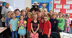 St. Vincent de Paul student wins visit from Smokey Bear