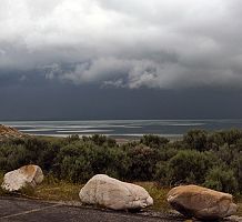 Rain and Spilled Hot Cocoa, but No Owls or Buffalo
