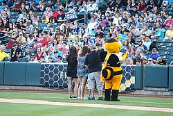 USMC veteran honored at Salt Lake Bees game