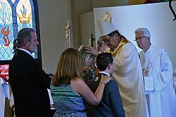 Bishop Solis rededicates St. Christopher Church