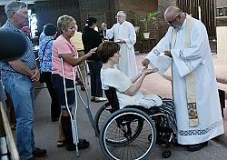 Healing retreat offers prayer, sharing, anointing 
