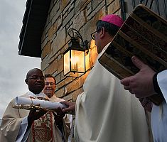 Joy and happiness at dedication of Monticello's St. Joseph Catholic Church