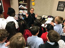 Bishop Solis celebrates St. Francis Xavier feast day at saint's namesake school in Kearns