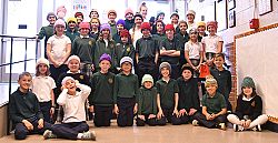 J.E. Cosgriff students offer holiday warmth to others