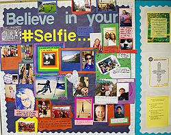 Our Lady of Lourdes 6th-graders believe in their #Selfie to learn about themselves and others