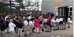 Escuelas Católicas de Utah se unen en oración durante el 'Walk Out' nacional