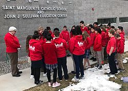 Escuelas Católicas de Utah se unen en oración durante el 'Walk Out' nacional