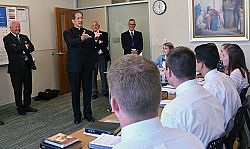 Bishop Oscar A. Solis speaks at interfaith gathering at Brigham Young University