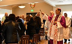 St. Henry Parish social hall blessed