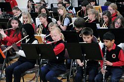 Catholic schools gather for band festival