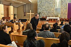 Bishop Solis offers RCIA Lenten retreat 