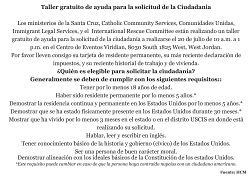 Se unen para realizan esfuerzos de ayuda para inmigrantes locales