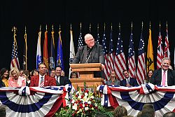 El Cardenal Dolan en Orem, habla sobre la libertad religiosa