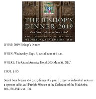 Deacon Owen Cummings to speak at Bishop's Dinner