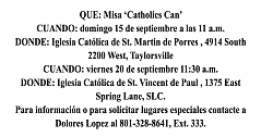 Misa Catholics Can celebra a las personas con discapacidades