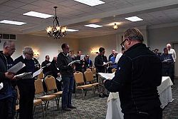 Diocesan clergy gather for fall convocation