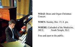 Cathedral to host brass and organ concert