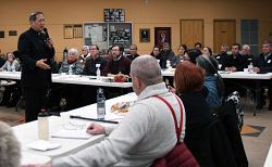 Líderes parroquiales se reúnen para aprender más acerca de la implementación del Plan Pastoral