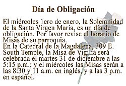 Día de Obligación