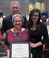 Nancy Tosti receives statewide award for volunteer work
