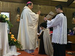 Carmelite nun professes solemn vows