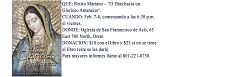 Parroquia presenta Retiro Mariano