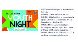 Noche Juvenil para el decanato de Salt Lake 
