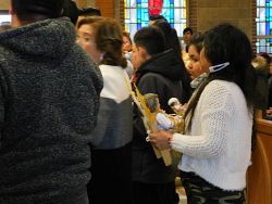 Celebran Día de la Candelaria presentando a Nios Dios