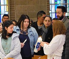 Sacred Heart Parish celebrates Candlemas
