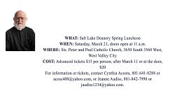 Msgr. Winterer will address Salt Lake Deanery Spring Luncheon 