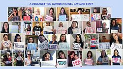 Day care offers instruction even with closed doors