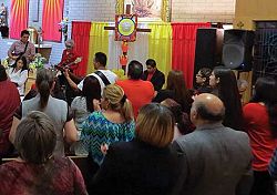 Charismatics prayerfully await Feast of Pentecost