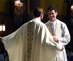 Bishop Solis ordains Fr. Dominic Sternhagen