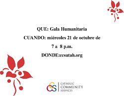La Gala Humanitaria anual de CCS se celebrará vitualmente 21 de octubre