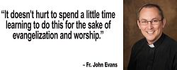 Local priest has instructional video on livestreaming Mass