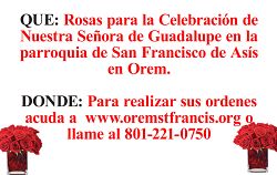 Las flores para Nuestra Seora apoyan a parroquia 