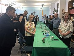 Fiesta de jubilación para la Hna. Cathy 
