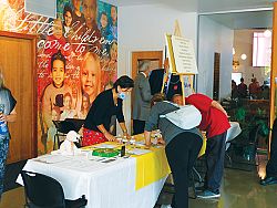Parish ministry fair helps implement the Pastoral Plan
