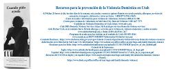 Octubre es el Mes de la concientización sobre la violencia doméstica