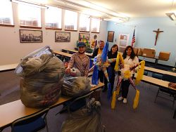 Hispanos se unen para apoyar a los más necesitados