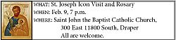 Prayer service to ask for St. Joseph's intercession