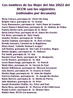 DCCW honra a la Mujer del Ao 
