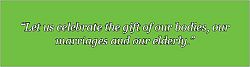 A Month to Celebrate 'God's Gifts of Love and Life in Marriage'