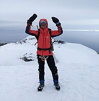 Escaladora aprende varias lecciones en el volcán de Ecuador 
