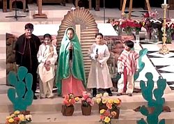 Celebración de Nuestra Seora de Guadalupe en la Catedral de la Magdalena
