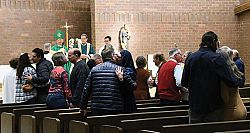 Bishop Solis celebrates Mass in honor of marriage